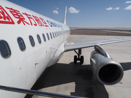 敦煌 (中国)から西安 (中国)への飛行機便 - 中国東方航空 A320:画像15