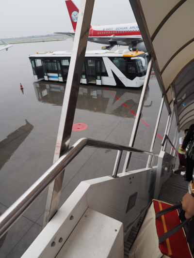 敦煌 (中国)から西安 (中国)への飛行機便 - 中国東方航空 A320:画像48