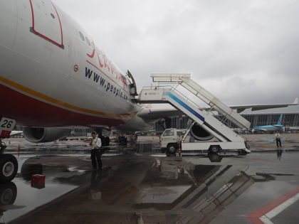 西安 (中国)から成田 (東京)への飛行機便 - 中国東方航空 A330:画像44