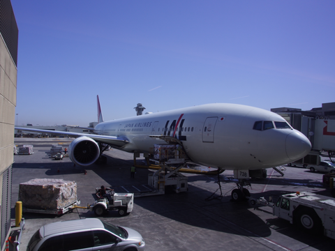ロサンゼルス(アメリカ) から 成田(東京) への飛行機便 - JAL 日本航空 B777-300:画像9