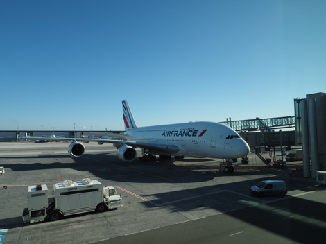 パリ (フランス)から成田 (東京)への飛行機便 - Air France(エールフランス) Airbus A380:画像7