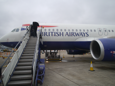 リスボン (ポルトガル)から ロンドン (イギリス)への飛行機便 - ブリティッシュ・エアウェイズ Airbus A320:画像24