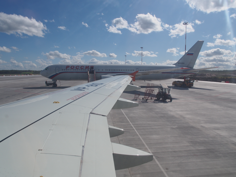 サンクトペテルブルグ (ロシア)からモスクワ (ロシア)への飛行機便 - Rossiya Airlines (ロシア航空) A319-100:画像23