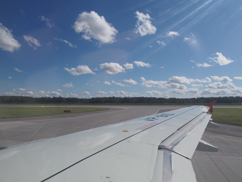 サンクトペテルブルグ (ロシア)からモスクワ (ロシア)への飛行機便 - Rossiya Airlines (ロシア航空) A319-100:画像25