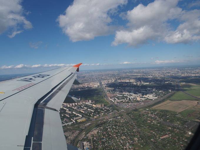 サンクトペテルブルグ (ロシア)からモスクワ (ロシア)への飛行機便 - Rossiya Airlines (ロシア航空) A319-100:画像26