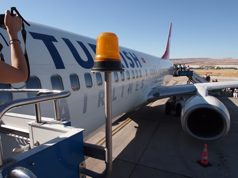 カイセリ (トルコ)からイスタンブル (トルコ)への飛行機便 - トルコ航空 B737-800:画像9