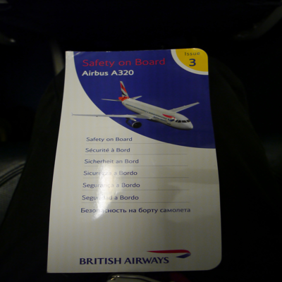 ロンドン (イギリス)からバルセロナ(スペイン)への飛行機便 - ブリティッシュ・エアウェイズ Airbus A320:画像14