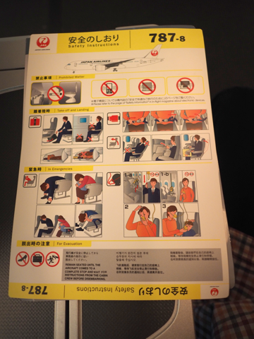 パリ (フランス)から成田 (東京)への飛行機便 - JAL (日本航空) B787-8:画像46