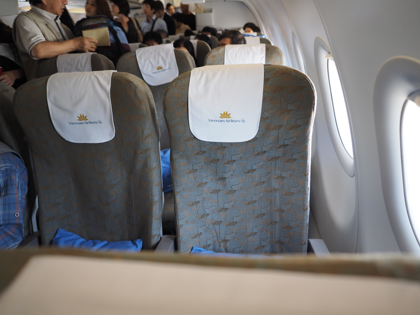 ダナン (ベトナム)から成田 (東京)への飛行機便 - ベトナム航空 A321:画像23