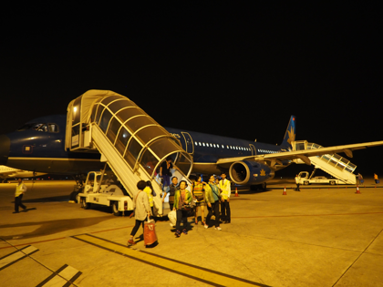 ハノイ (ベトナム)からシェムリアップ (カンボジア)への飛行機便 - ベトナム航空 A321:画像45