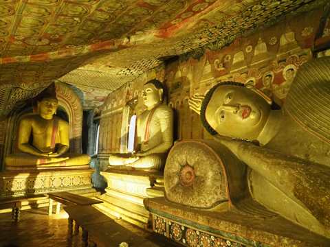 ダンブッラの黄金寺院 (ダンブッラ石窟寺院) の体験記と写真:画像36