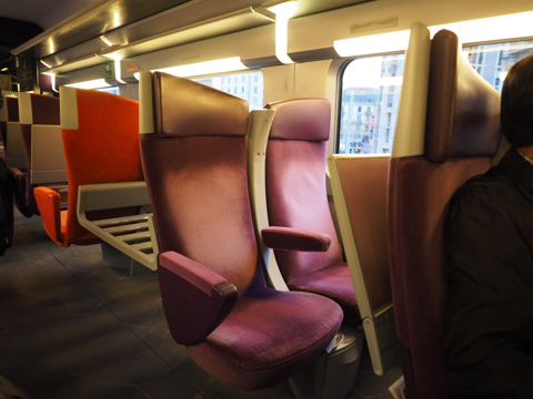 ジュネーブからパリへのTGV 列車 - TGV Lyria(リリア) の体験記と写真:画像27