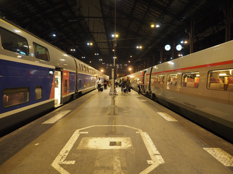 ジュネーブからパリへのTGV 列車 - TGV Lyria(リリア) の体験記と写真:画像35