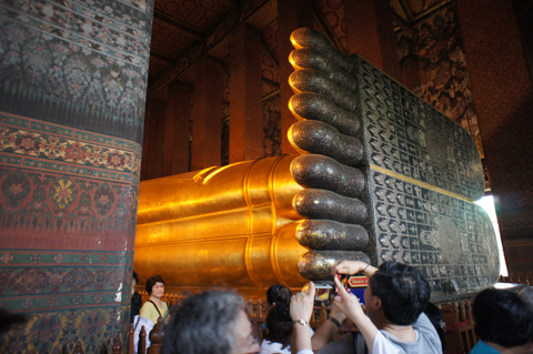 ワット・プラチェートゥポンウィモンマンカラーラーム (ワット・ポー / 涅槃寺) の体験記と写真:画像13