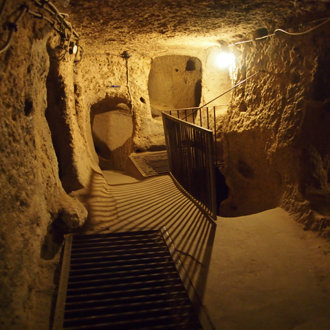 カイマクル 地下都市(Kaymaklı Underground City) の体験記と写真:画像11